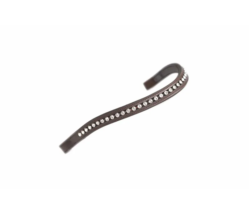Velociti GARA Diamante Browband in Havana and Clear